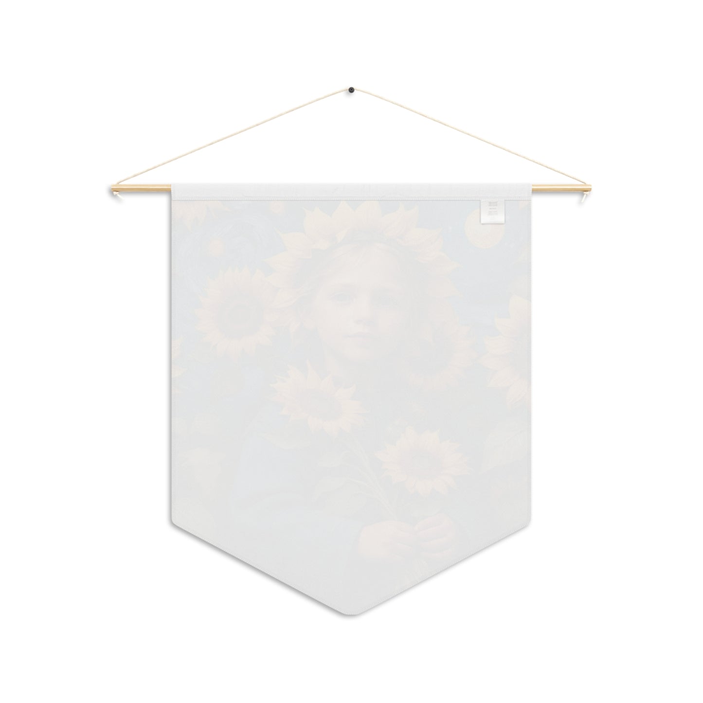 Sunflower Goddess Wall Pennant 12