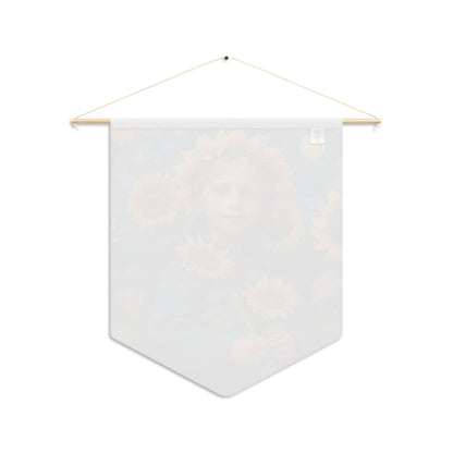 Sunflower Goddess Wall Pennant 12