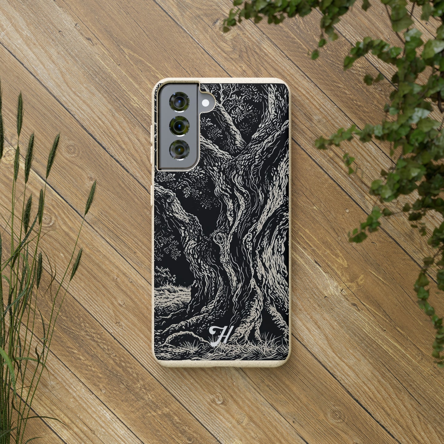 WOOD CUT CASE 5 - Biodegradable Cases