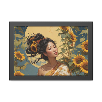 SUNFLOWER 6 - Framed Paper Poster