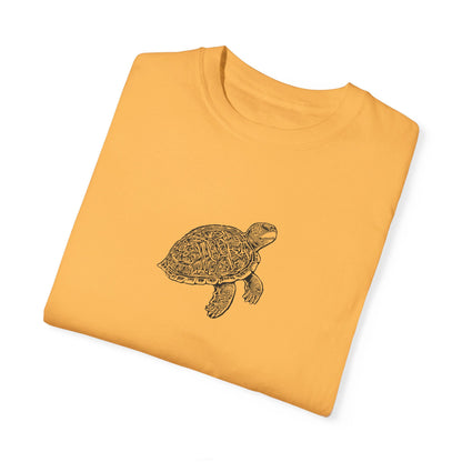 REHOBOTH BEACH - TURTLE - Unisex Garment-Dyed T-shirt