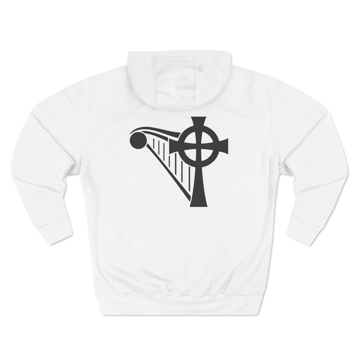 HARP & CROSS - BLACK LOGO - Unisex Premium Pullover Hoodie