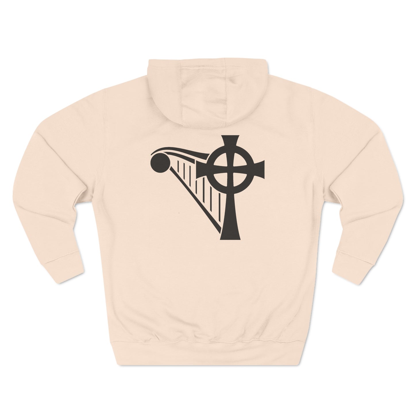 HARP & CROSS - BLACK LOGO - Unisex Premium Pullover Hoodie