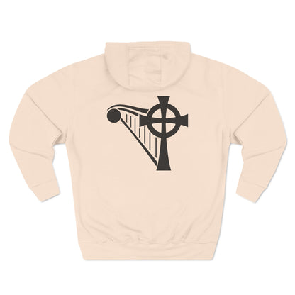 HARP & CROSS - BLACK LOGO - Unisex Premium Pullover Hoodie
