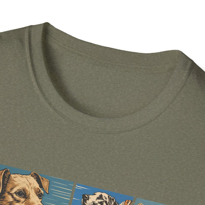 REHOBOTH - DOGS - Unisex Softstyle T-Shirt