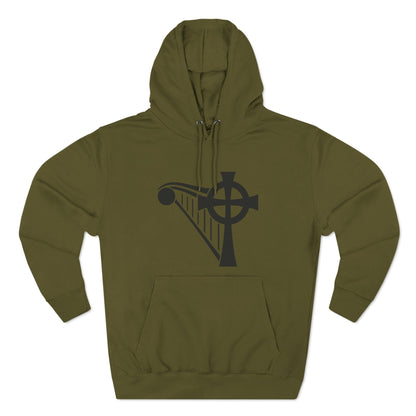 HARP & CROSS - BLACK LOGO - Unisex Premium Pullover Hoodie
