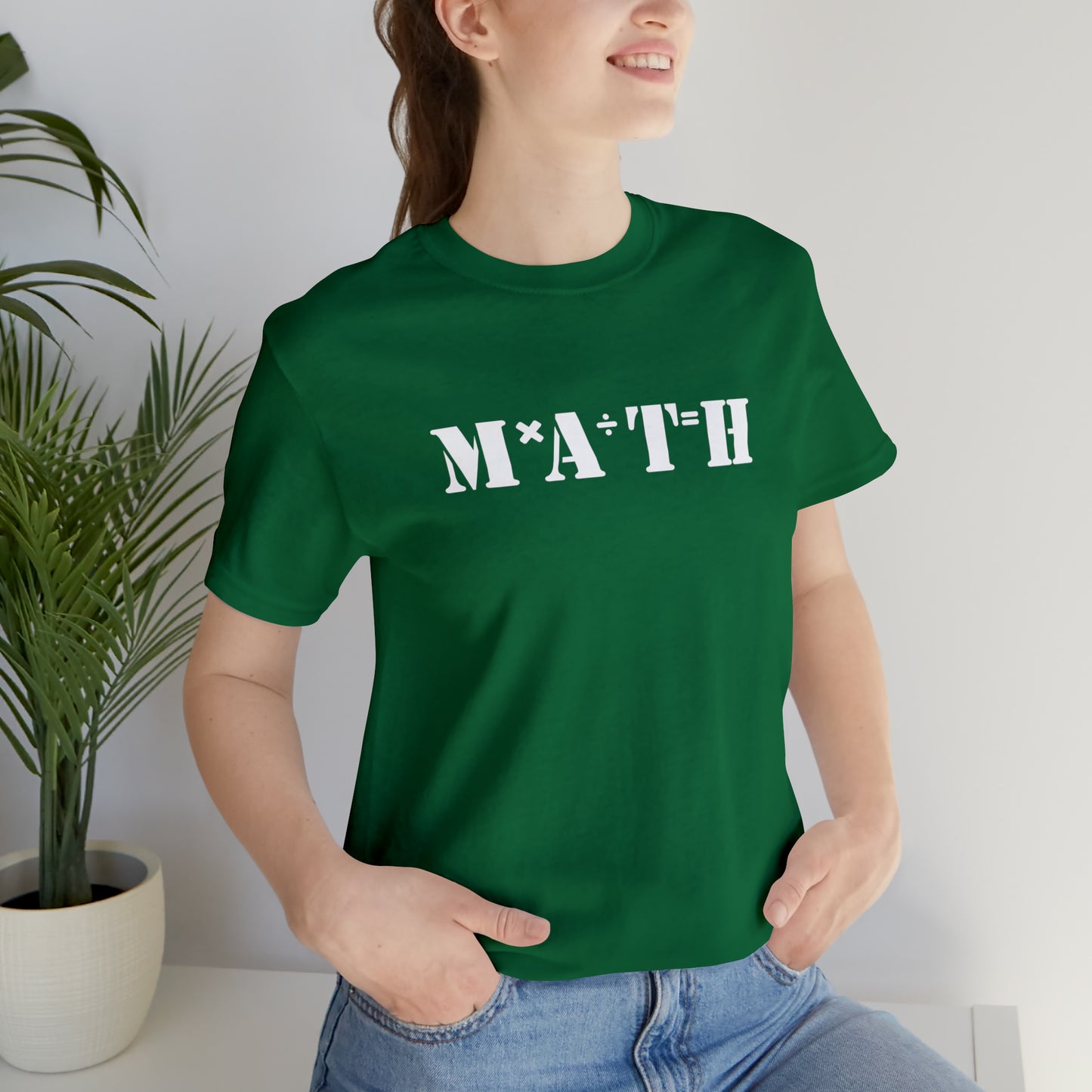 MATH - Unisex Jersey Short Sleeve Tee