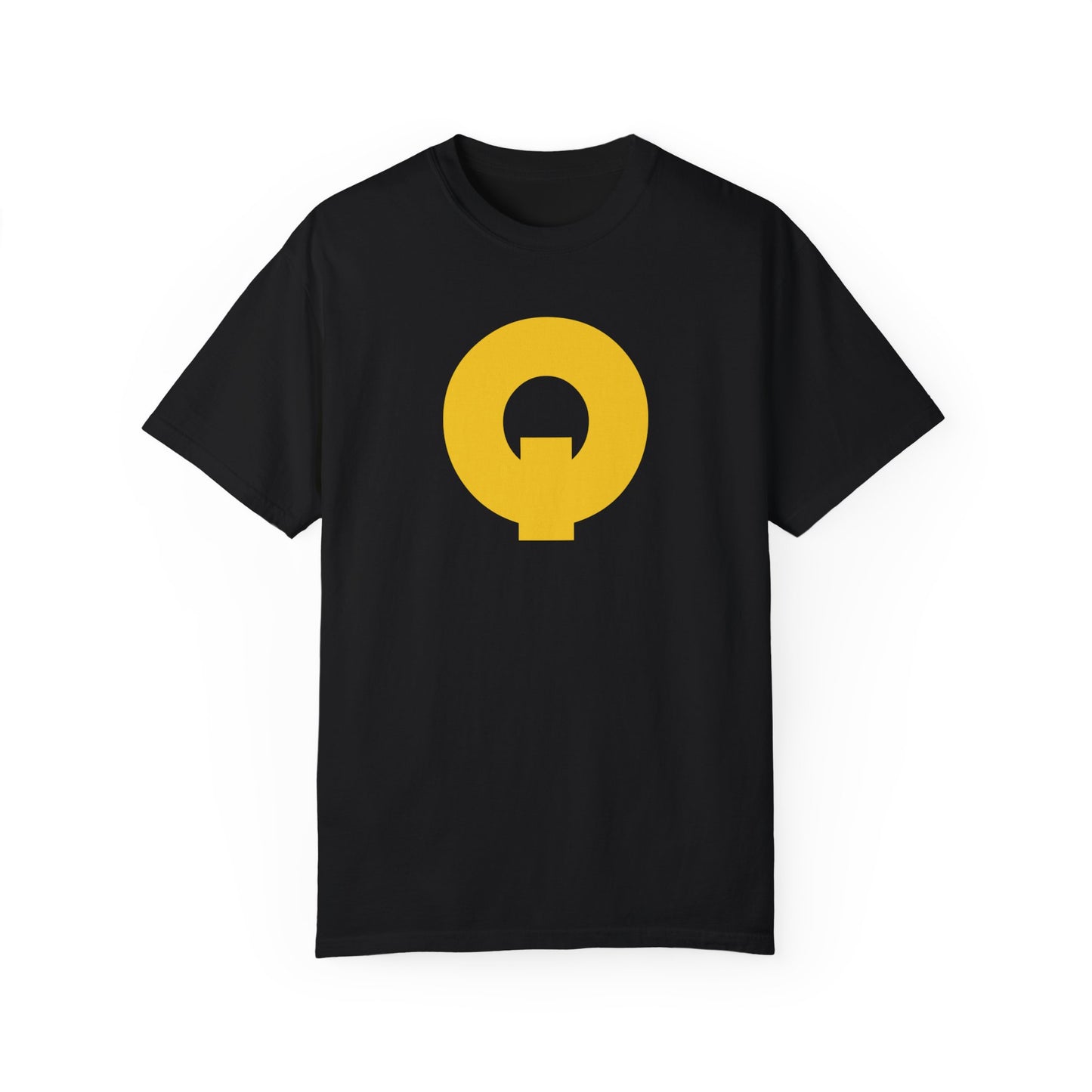 QUANTUM TRAINING - YELLOW LOGO Unisex Garment-Dyed T-shirt