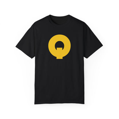 QUANTUM TRAINING - YELLOW LOGO Unisex Garment-Dyed T-shirt