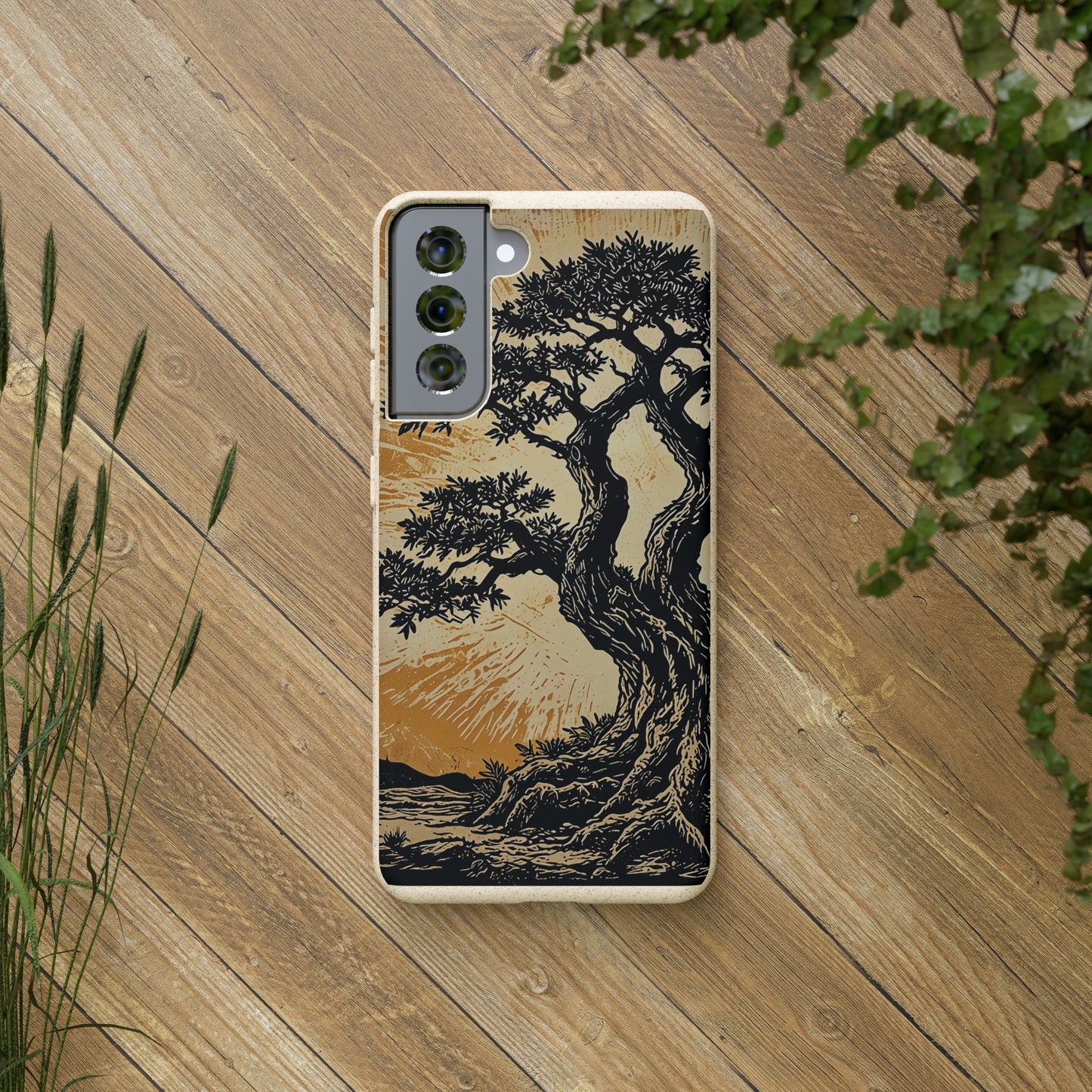 WOOD CUT CASE 4 - Biodegradable Cases