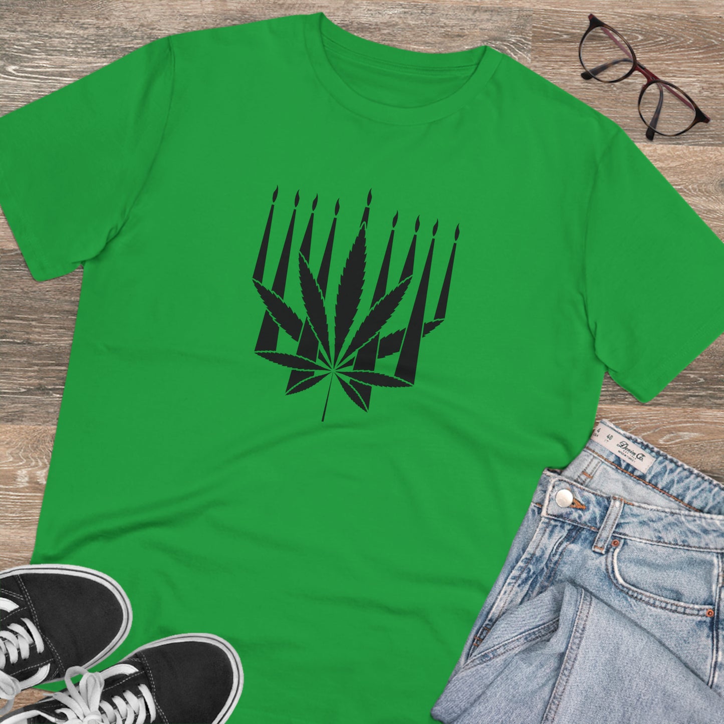 MENORAHJUANA - Organic Creator T-shirt - Unisex