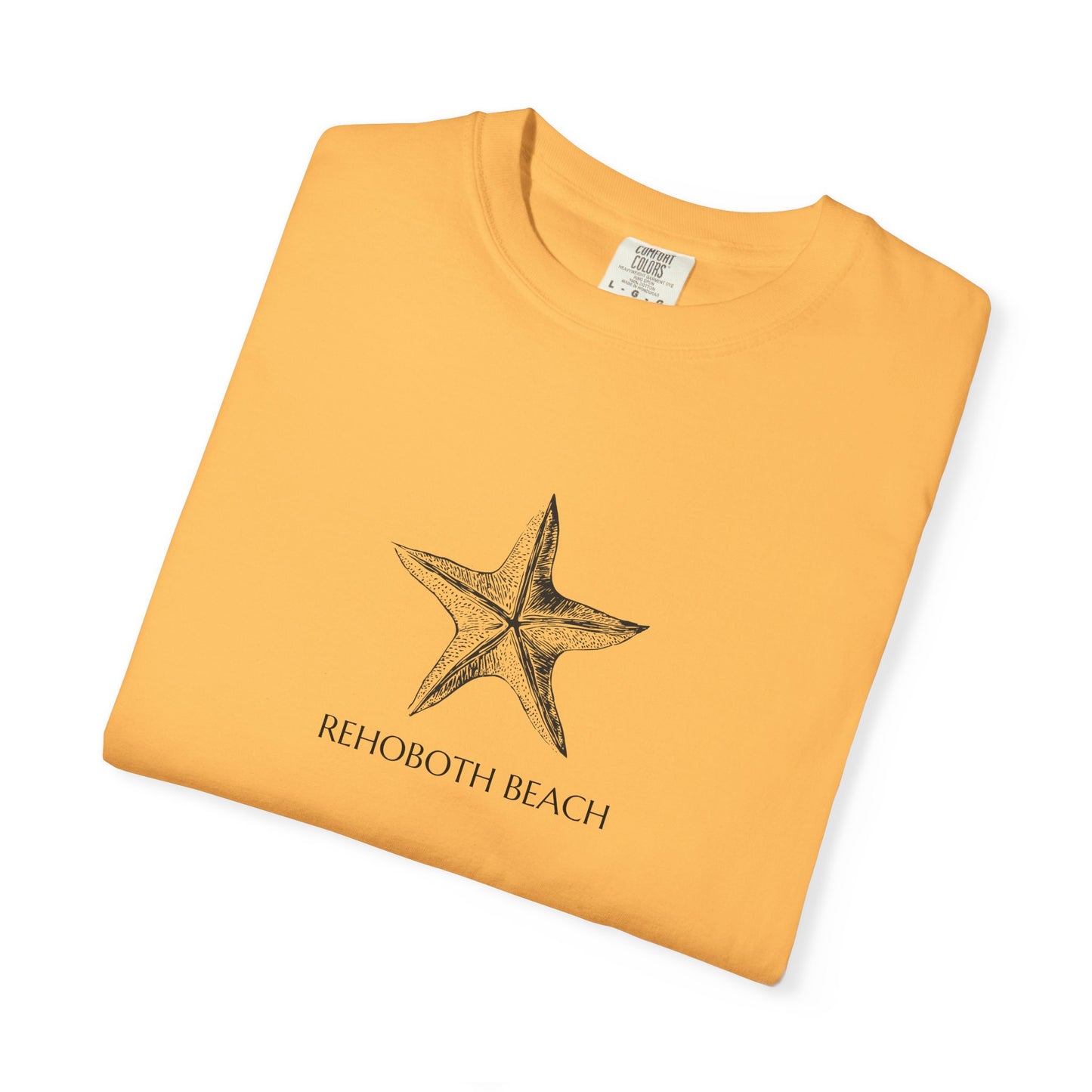 REHOBOTH BEACH - STARFISH - Unisex Garment-Dyed T-shirt