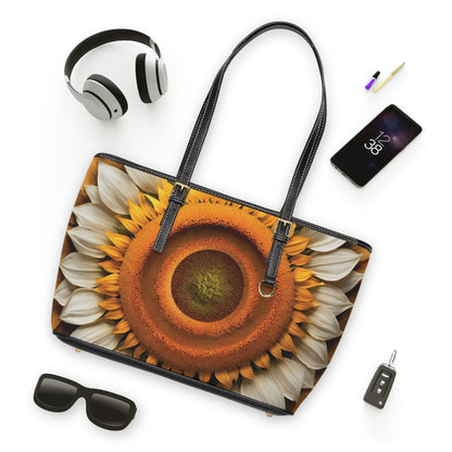 SUNFLOWER -PU  Leather Shoulder Bag_1