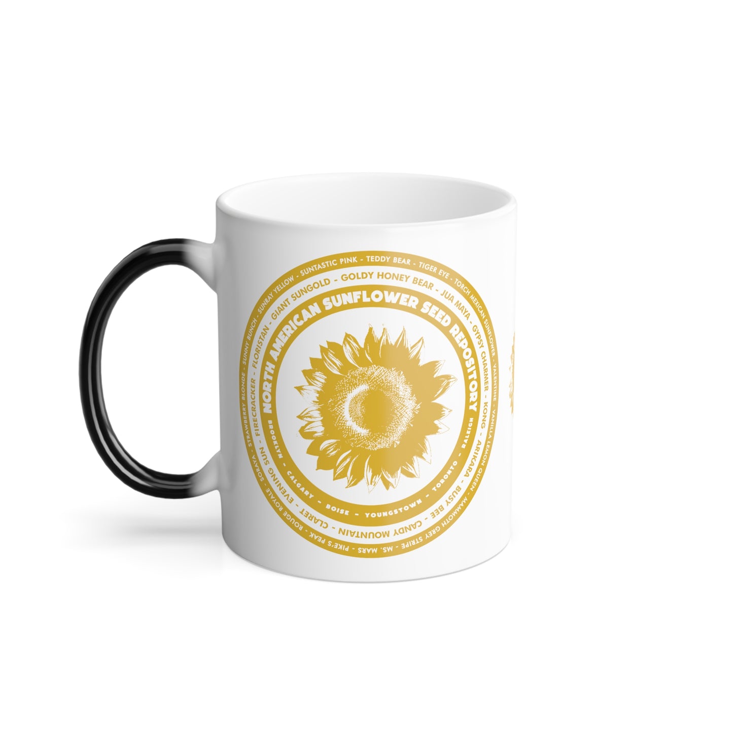 SUNFLOWER - Color Morphing Mug, 11oz