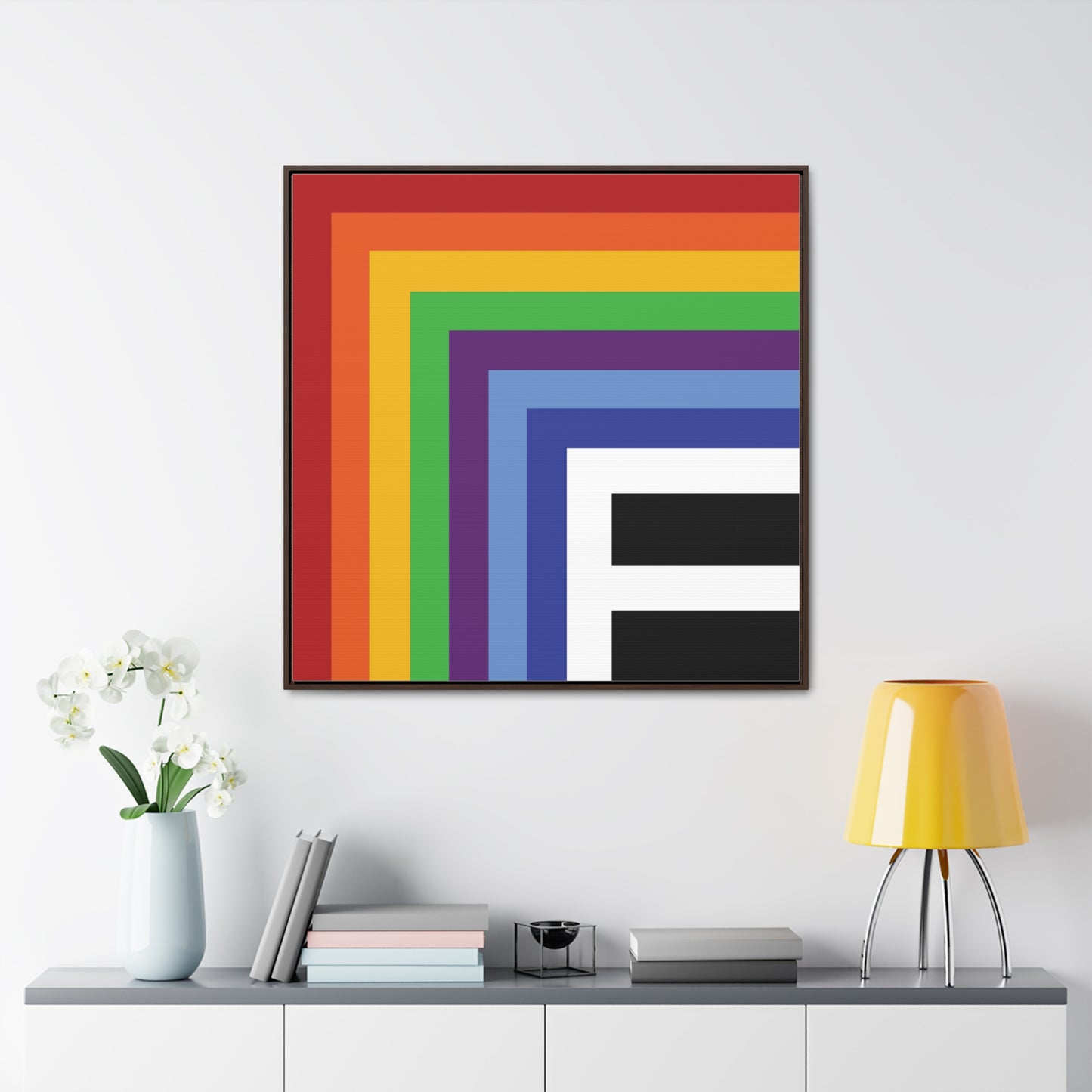 Gallery Canvas Wraps, Square Frame