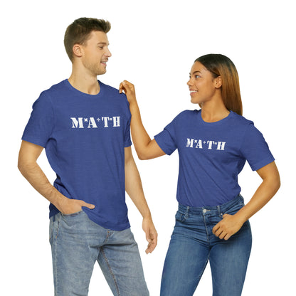 MATH - Unisex Jersey Short Sleeve Tee
