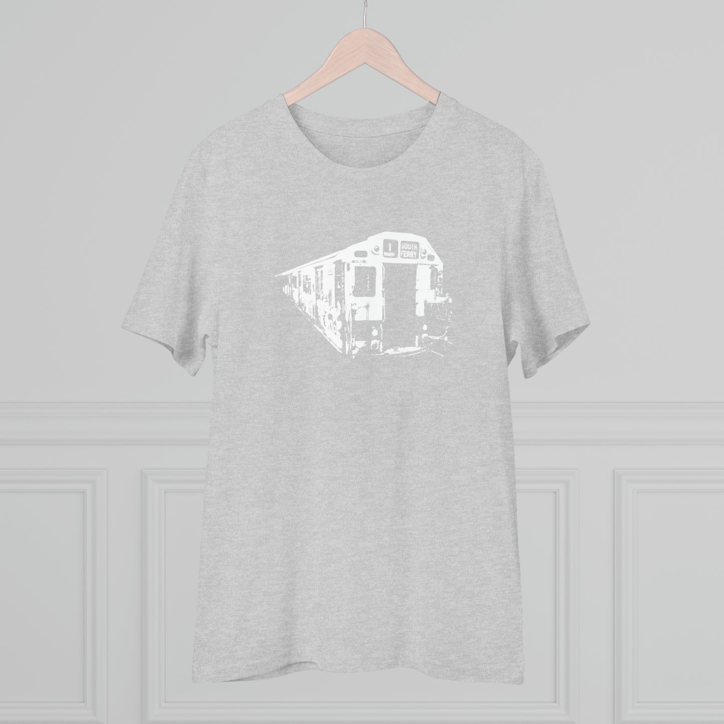 1 Train (WHITE) - Organic Creator T-shirt - Unisex