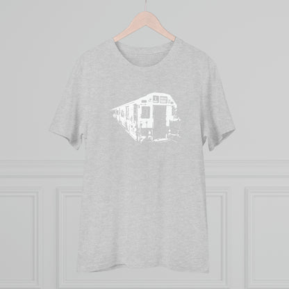 1 Train (WHITE) - Organic Creator T-shirt - Unisex
