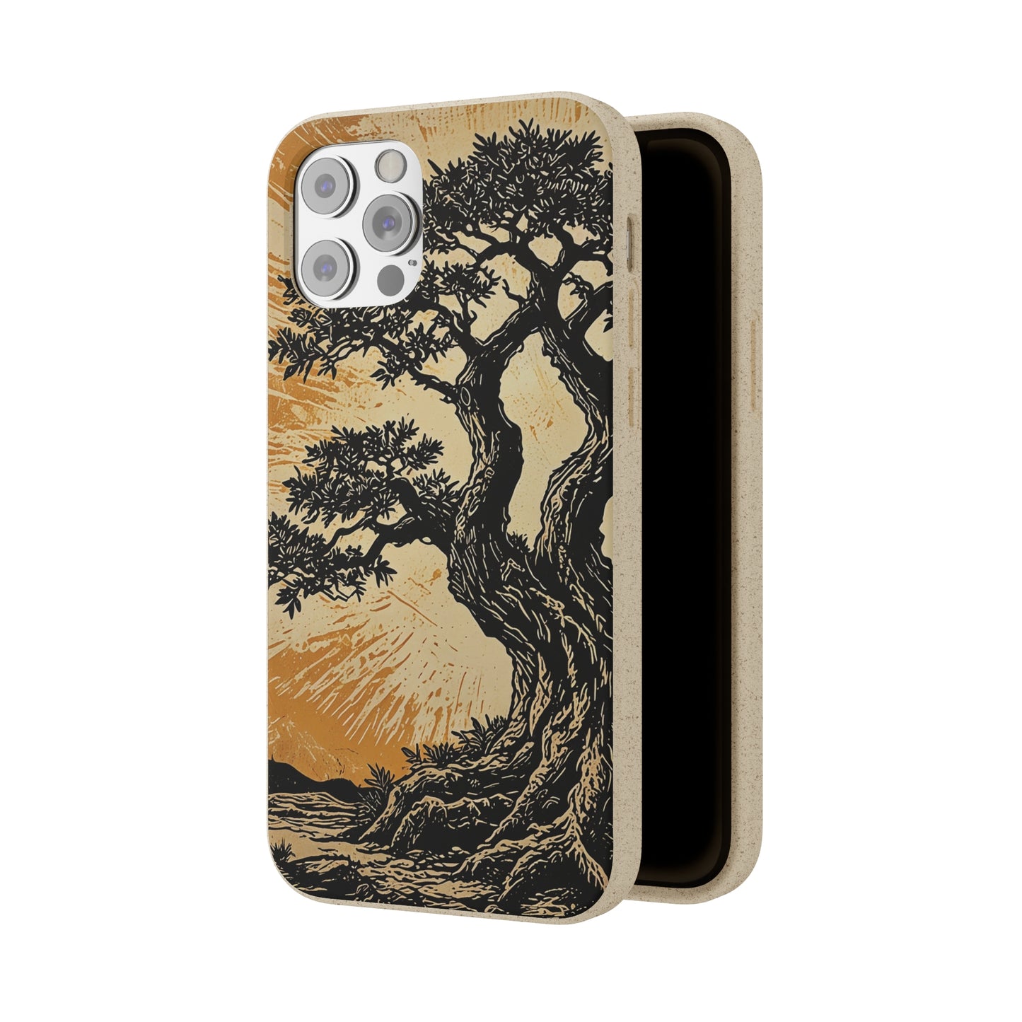 WOOD CUT CASE 4 - Biodegradable Cases