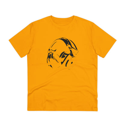 HEADPHONES - BLACK LOGO - Organic Creator T-shirt - Unisex