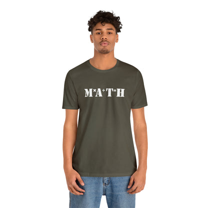 MATH - Unisex Jersey Short Sleeve Tee
