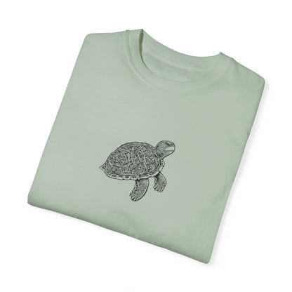REHOBOTH BEACH - TURTLE - Unisex Garment-Dyed T-shirt