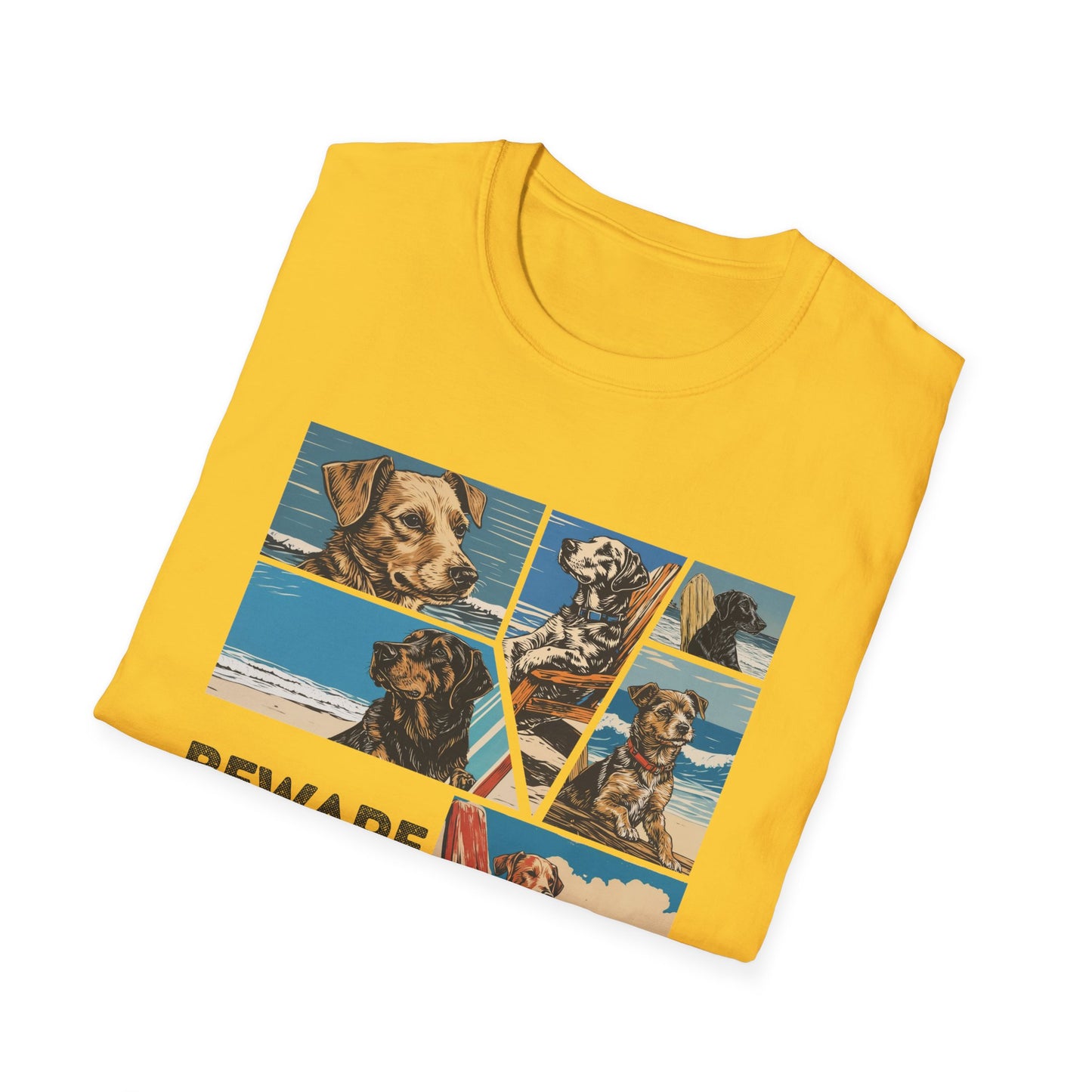 REHOBOTH - DOGS - Unisex Softstyle T-Shirt