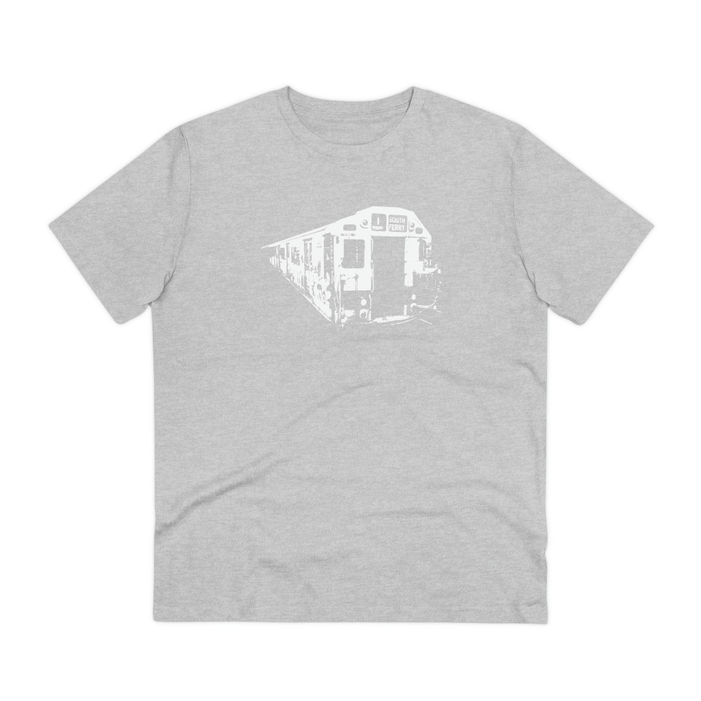 1 Train (WHITE) - Organic Creator T-shirt - Unisex
