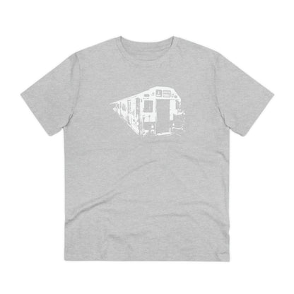 1 Train (WHITE) - Organic Creator T-shirt - Unisex
