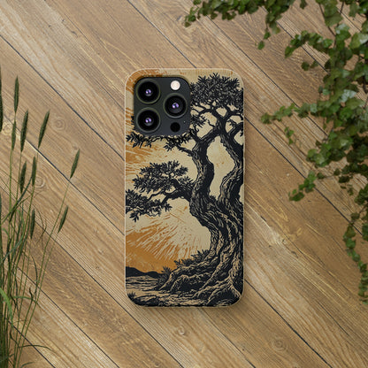 WOOD CUT CASE 4 - Biodegradable Cases