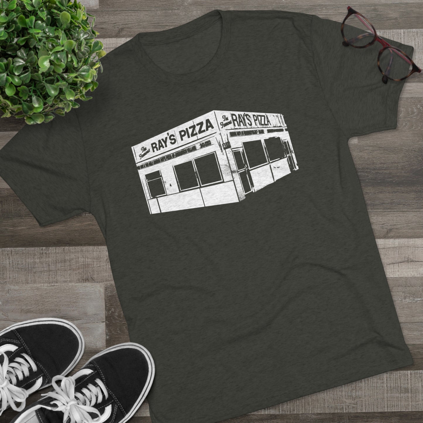 RAY'S PIZZA - Unisex Tri-Blend Crew Tee