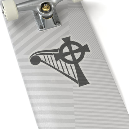 HARP & CROSS - Kiss-Cut Stickers