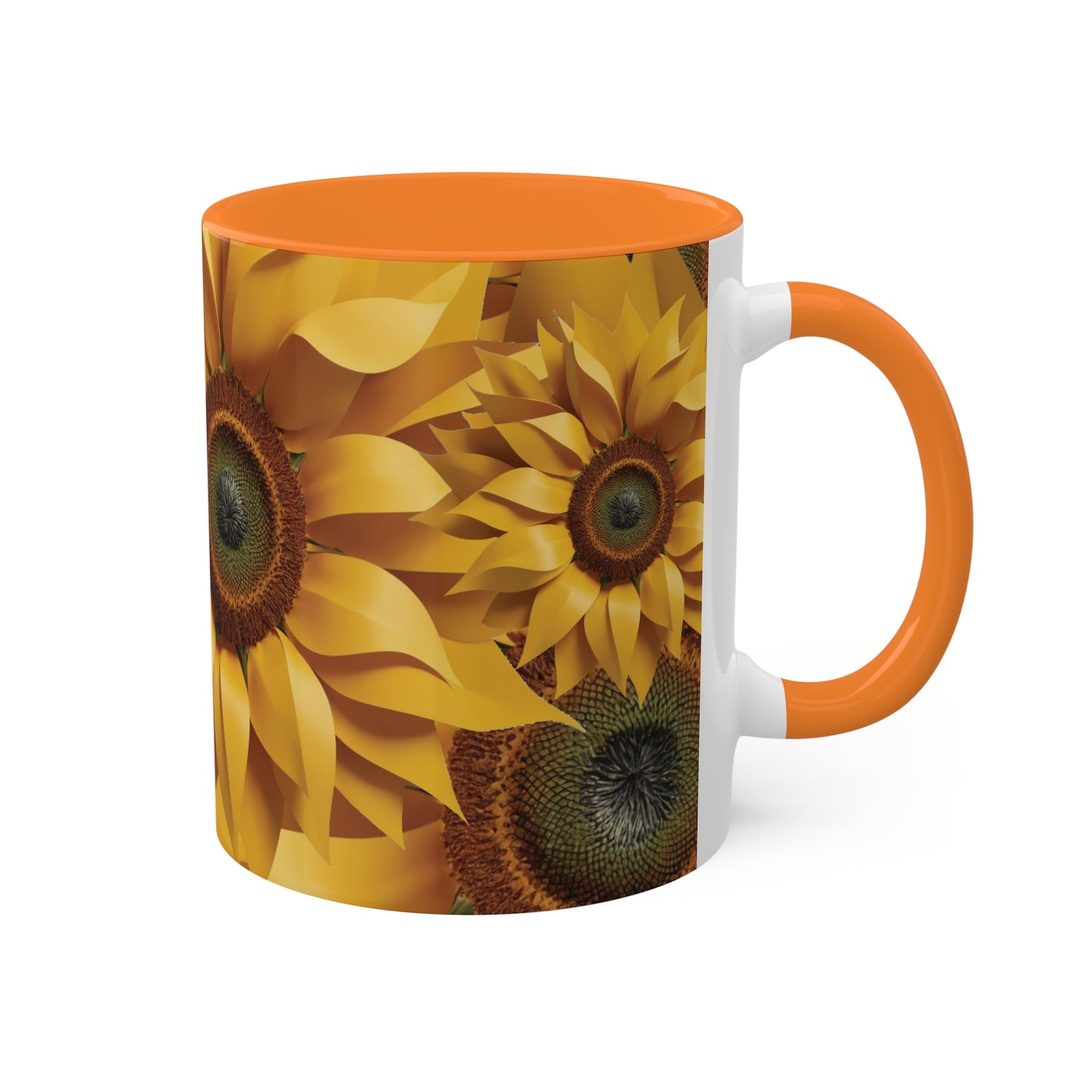 SUNFLOWER - Colorful Mugs, 11oz
