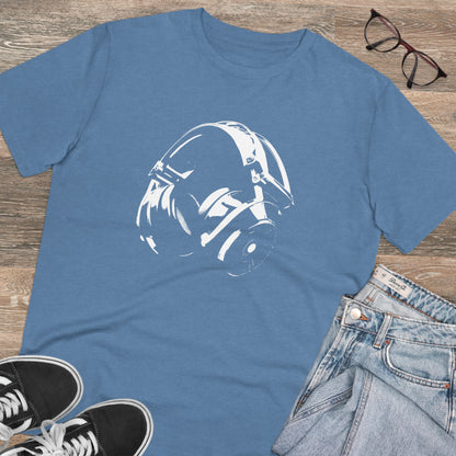 HEADPHONES - WHITE LOGO - Organic Creator T-shirt - Unisex