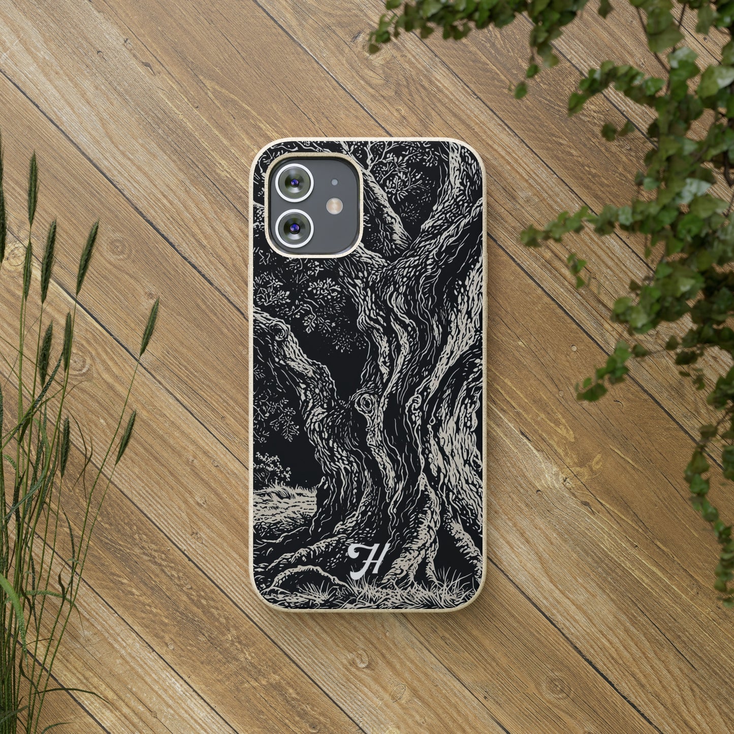 WOOD CUT CASE 5 - Biodegradable Cases