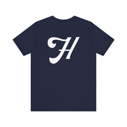 HOGHEAD - White Logo - Unisex Jersey Short Sleeve Tee