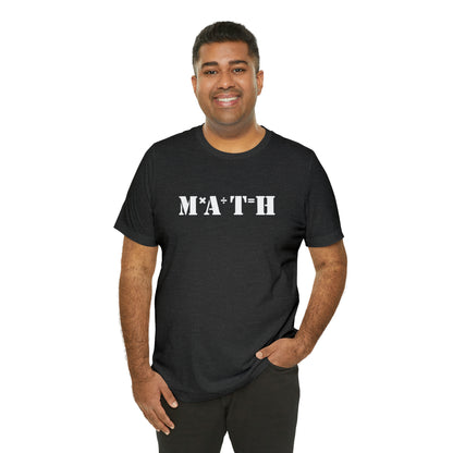 MATH - Unisex Jersey Short Sleeve Tee