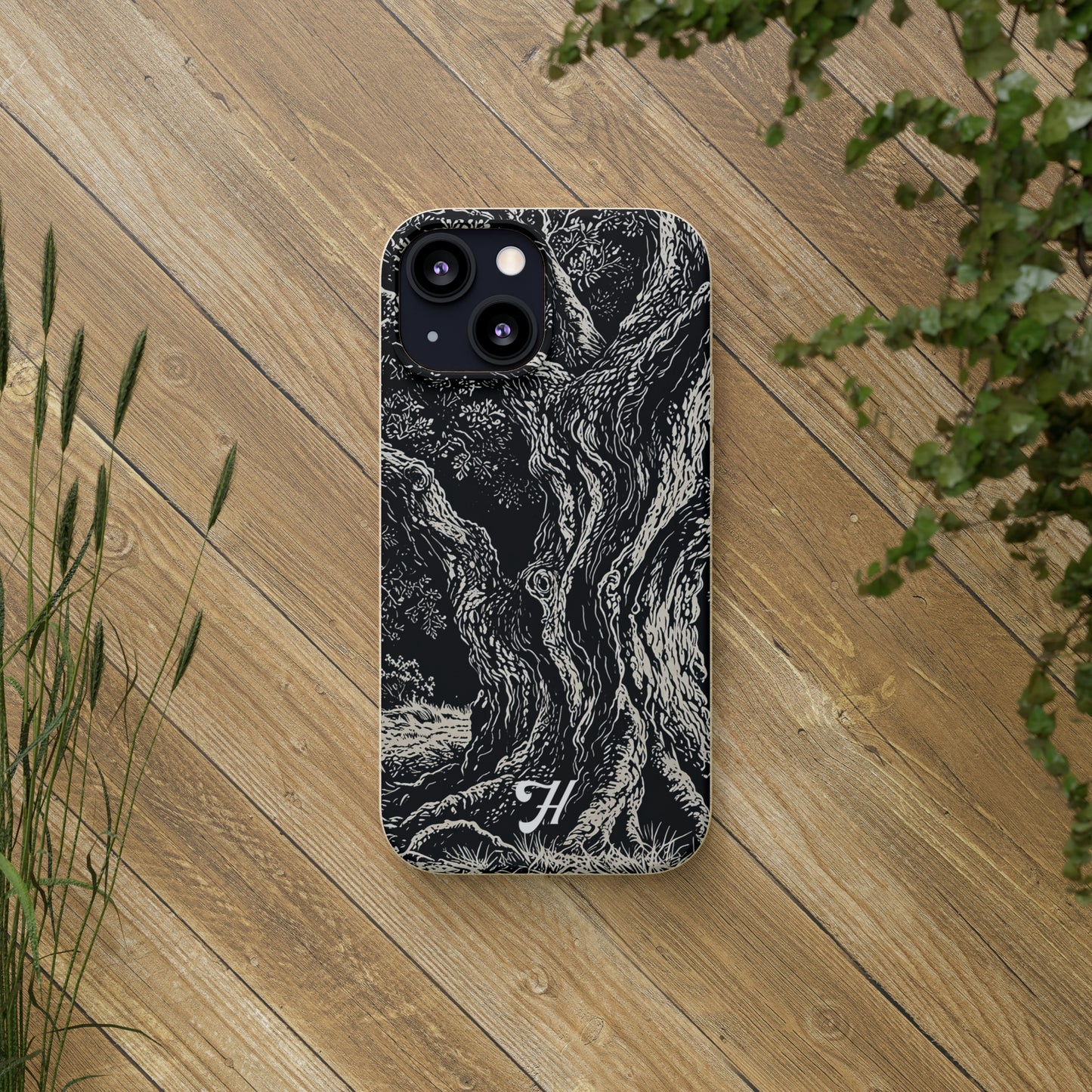 WOOD CUT CASE 5 - Biodegradable Cases