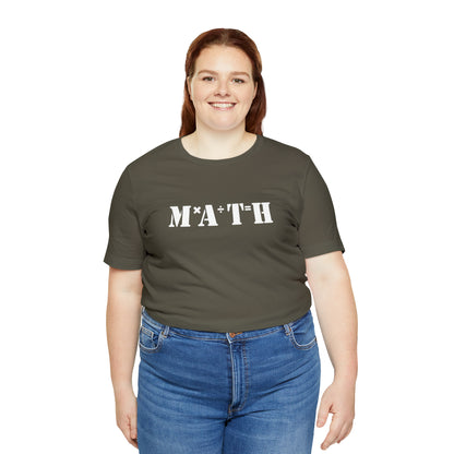 MATH - Unisex Jersey Short Sleeve Tee
