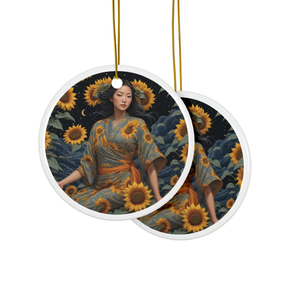 Sunflower Ornament 7