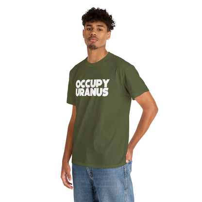 OCCUPY URANUS - Unisex Heavy Cotton Tee