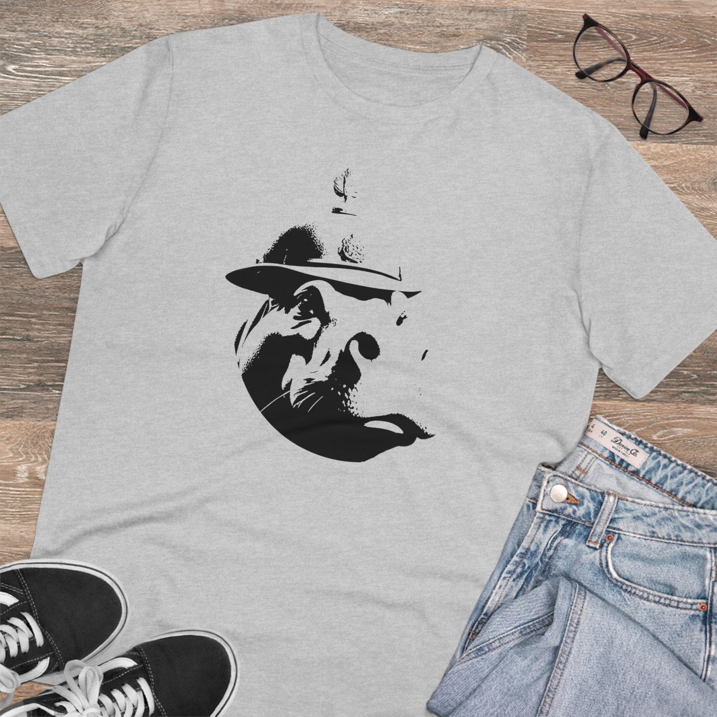 ANIMALS - HIPPO - Organic Creator T-shirt - Unisex