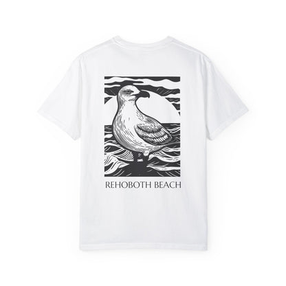 REHOBOTH BEACH - SEAGULL - Unisex Garment-Dyed T-shirt