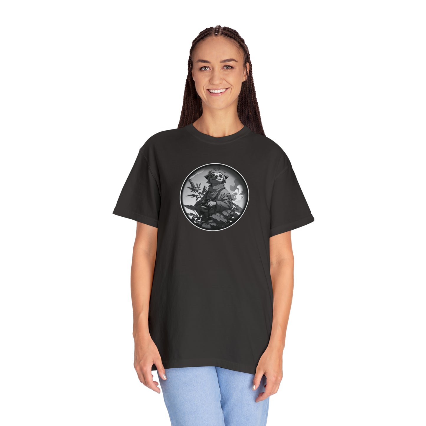 SLEEPY SLOTH - Unisex Garment-Dyed T-shirt