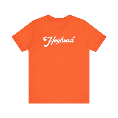 HOGHEAD - White Logo - Unisex Jersey Short Sleeve Tee