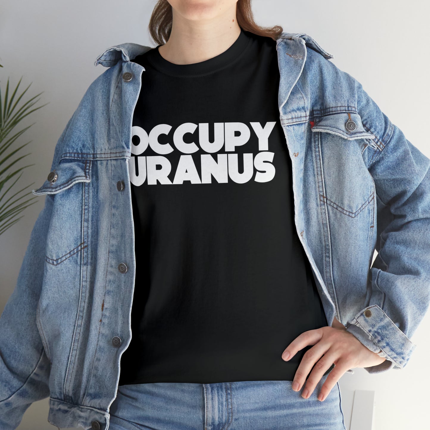OCCUPY URANUS - Unisex Heavy Cotton Tee