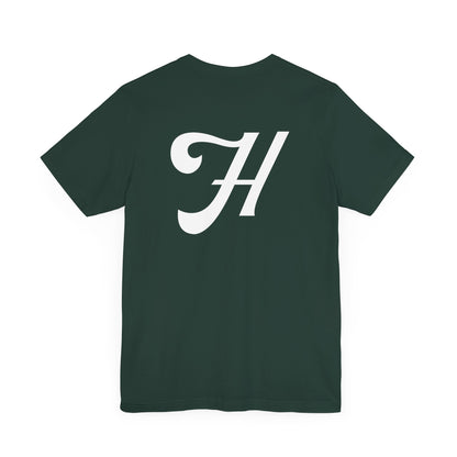 HOGHEAD - White Logo - Unisex Jersey Short Sleeve Tee