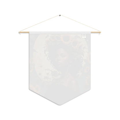 Sunflower Goddess Wall Pennant 3