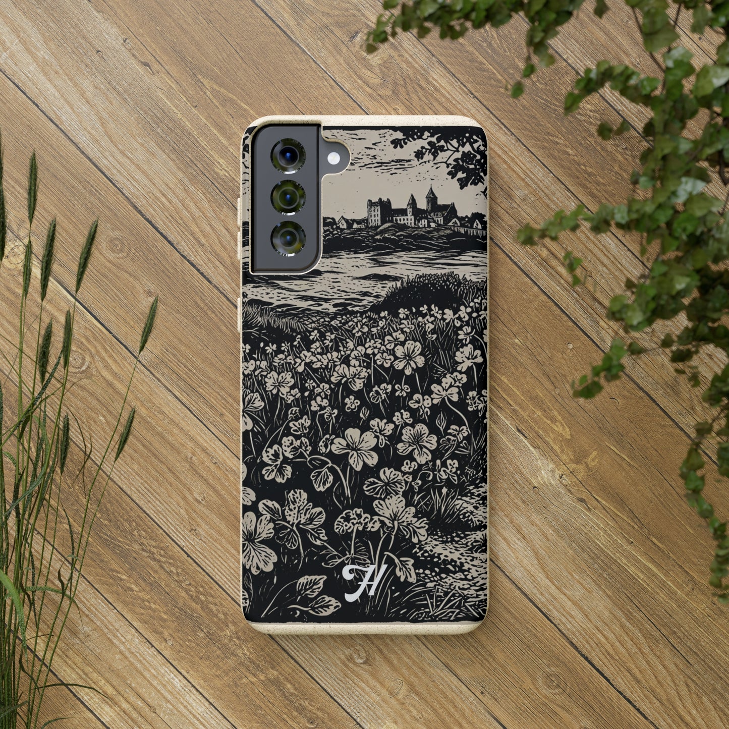 WOOD CUT CASE 1 - Biodegradable Cases