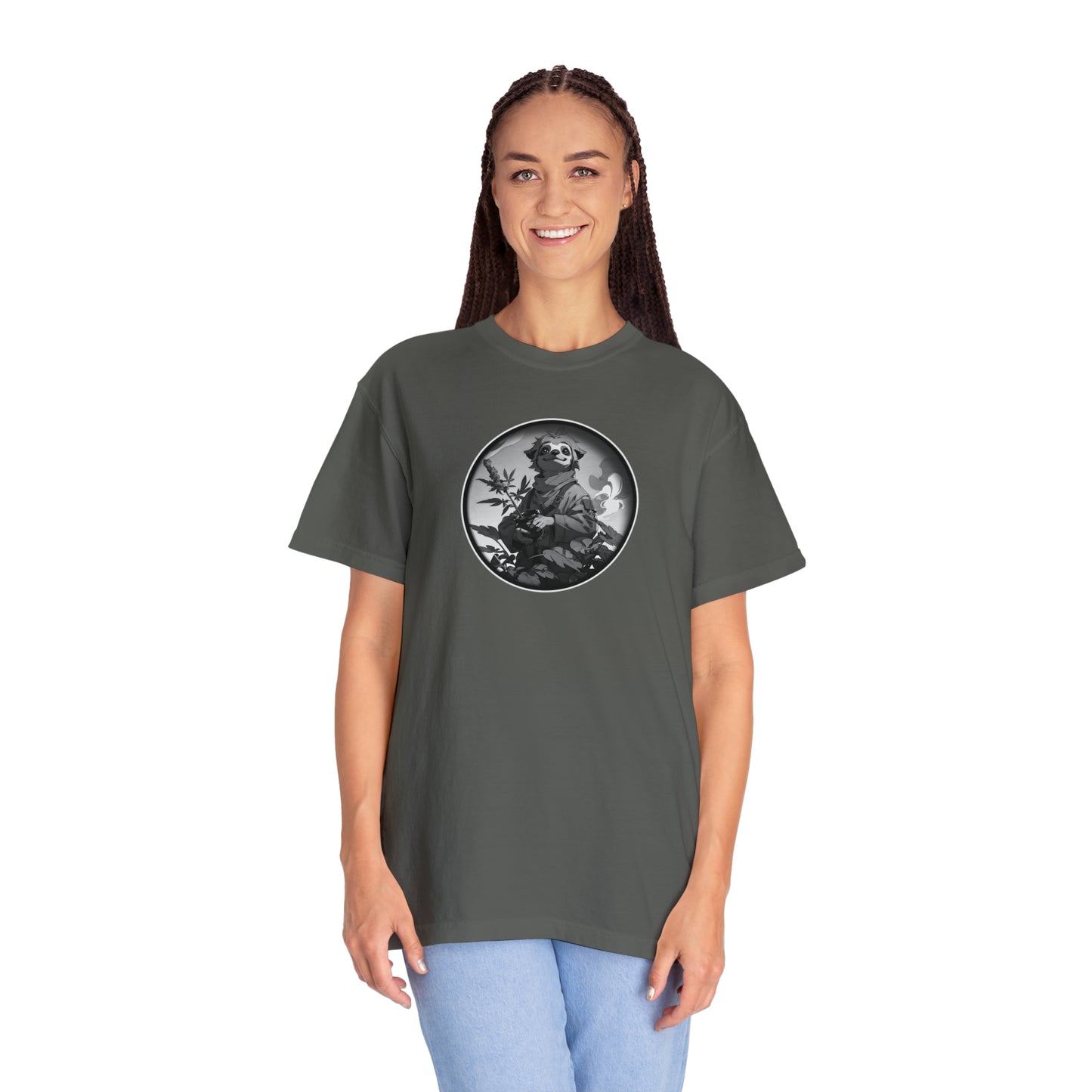 SLEEPY SLOTH - Unisex Garment-Dyed T-shirt